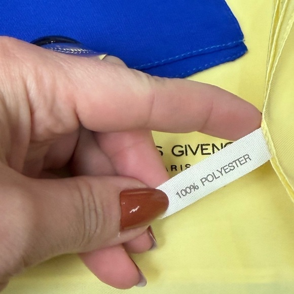 Givenchy Parfums Yellow and Blue Handkerchief Set - Picture 2 of 6